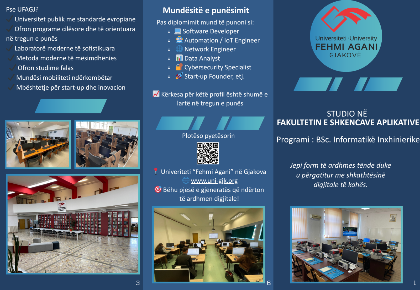 Broshura e programit - Informatikë Inxhinierike