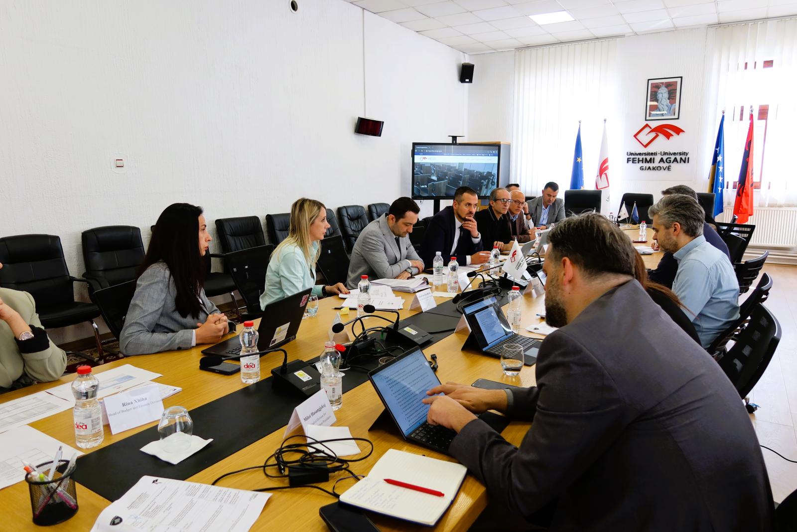 Zhvillohet vizita pas-akredituese për programin Informatikë Inxhinierike në Fakultetin e Shkencave të Aplikuara